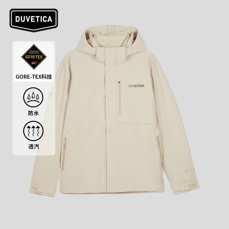 GORE-TEX羽绒冲锋衣三合一防水