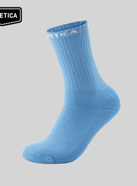 DUVETICA 春夏户外男女情侣款运动舒适透汽中筒袜VXSO10343