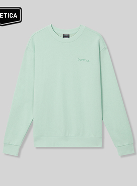 DUVETICA 春季男女情侣款户外运动套头刺绣卫衣长袖VXMTC0334