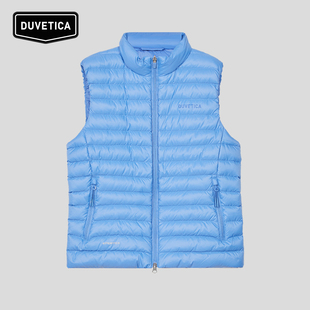 DUVETICA 女士立领柔软易压缩轻量短款羽绒马甲 VDDV11045