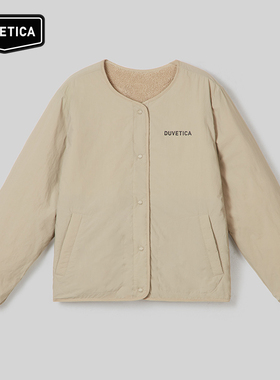 DUVETICA春季户外抓绒内胆女士两面穿绗缝保暖夹克外套 VDSSA0234