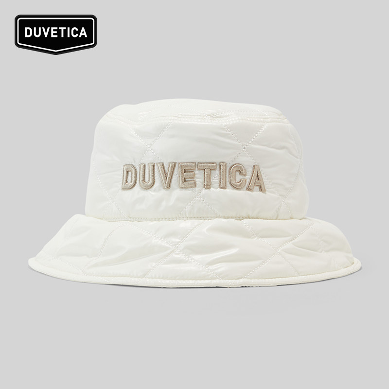 DUVETICA 男女情侣款春季刺绣LOGO菱格纹绗缝渔夫帽,户外/登山/野营/旅行用品,其他户外服装,淘宝优惠券,粉丝福利购,淘宝优惠卷