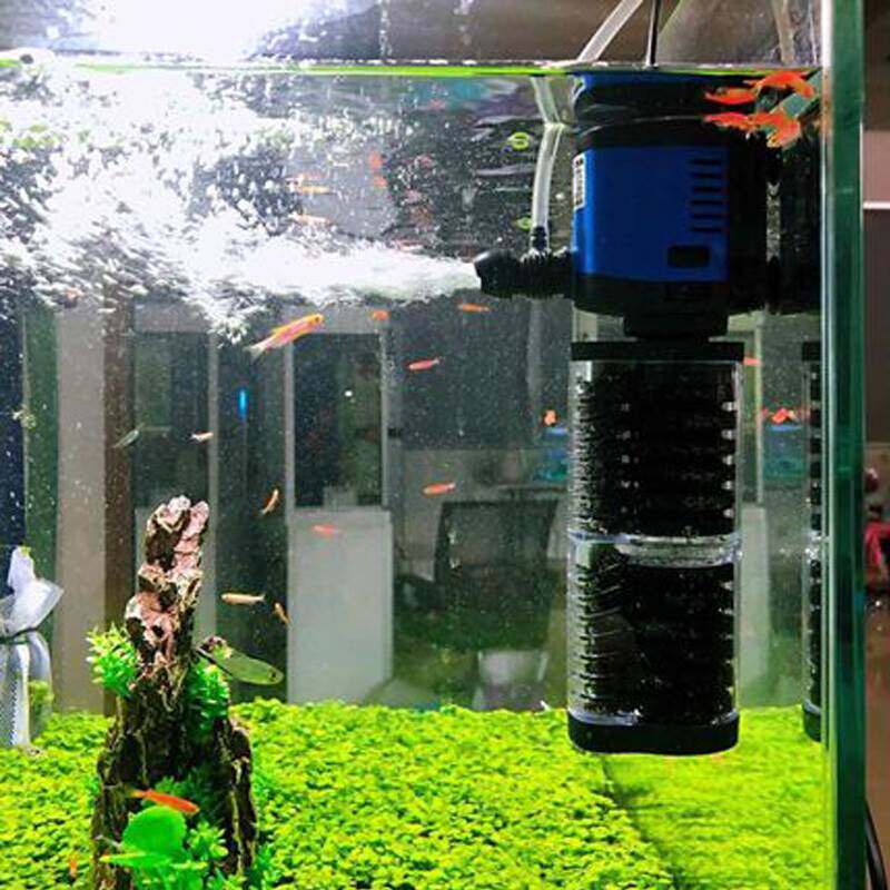 森森 鱼缸过滤器静音增氧泵内置三合一潜水泵乌龟缸水族箱过滤设怎么样,好用不?