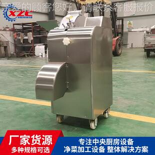 鸡菇杏丁钢鲍菇切丁腿机 不锈蔬菜瓜果切块VQF机 香菇切机 切碎机