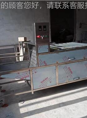 鸡剥壳机 中小0KRT-200型卤蛋椒 泡鸡蛋生蛋产设备 34不锈钢剥壳