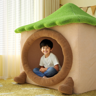 懒人沙发可躺可睡人类巨型狗窝帐篷女生可爱客厅睡觉卧室卡通网红