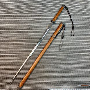 潮玩细剑 高锰钢一体淬火户外防身收藏摆件冷兵器未开刃