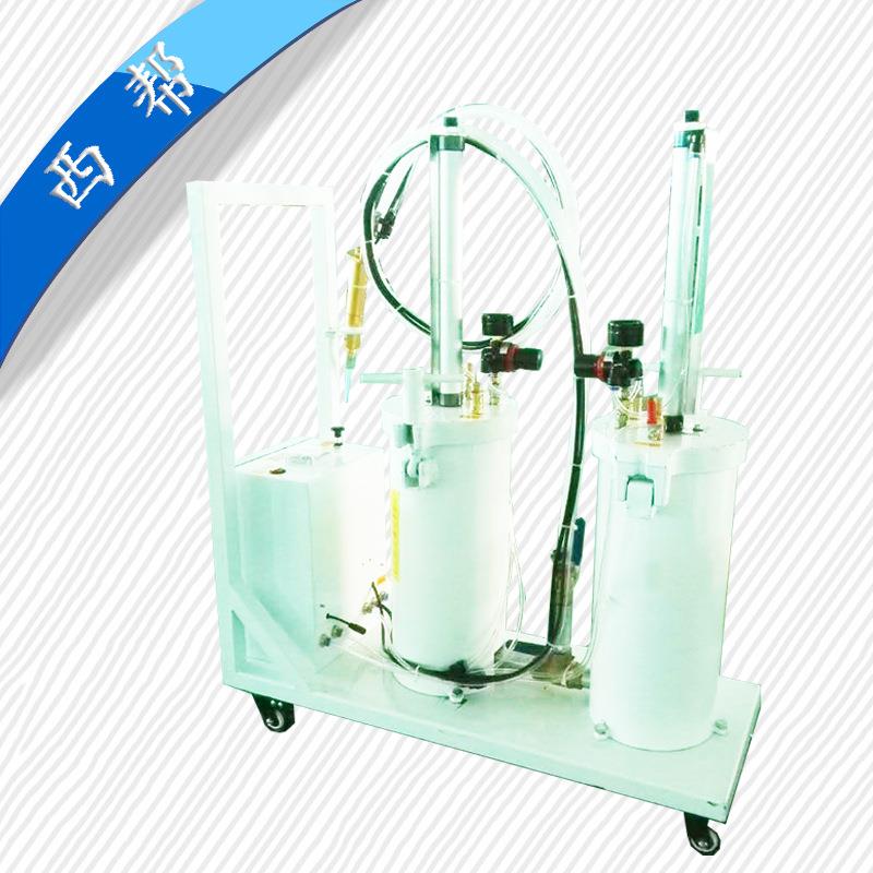 厂家 2600ML硅胶点胶机 自动双桶切换点胶器 半自动点胶机