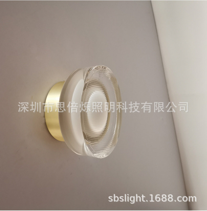 轻奢走廊过道床头壁灯设计师洗手间镜前灯现代北欧阳台玄关吸顶灯