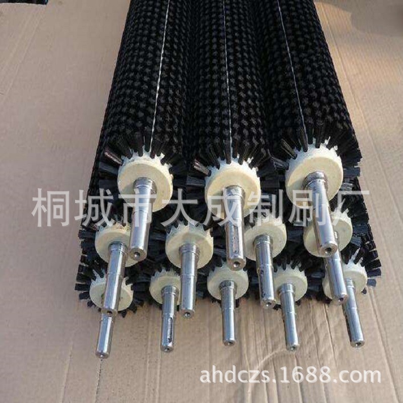 效果值得信任大成制刷诚信供应研磨清洗毛刷 除锈抛光毛刷辊