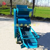 花生脱壳机河南热销自动上料自动二次复脱双工作仓电动长果剥壳机