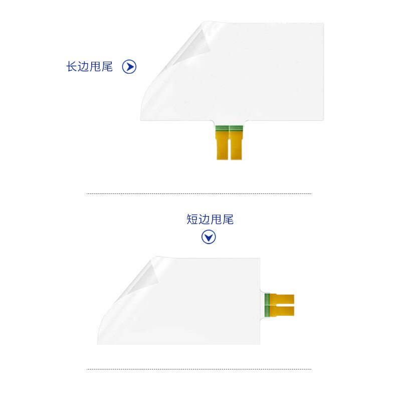 50/55寸纳米膜金属网格膜打印铜工艺防水多点触摸透明膜广告机