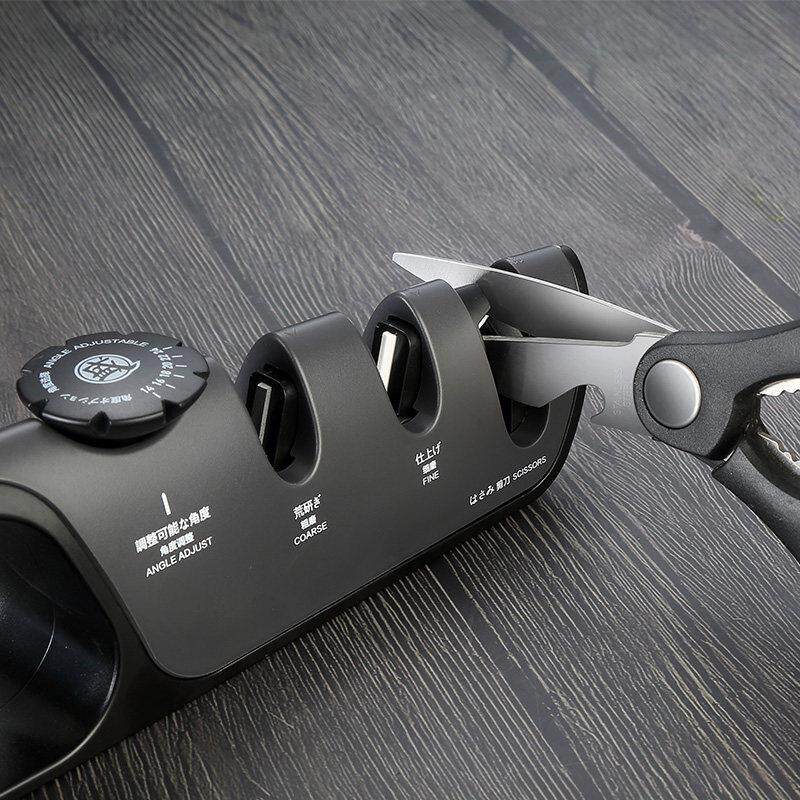 日本磨刀器家用快速磨刀神器工具进口剪刀电动磨刀石进口