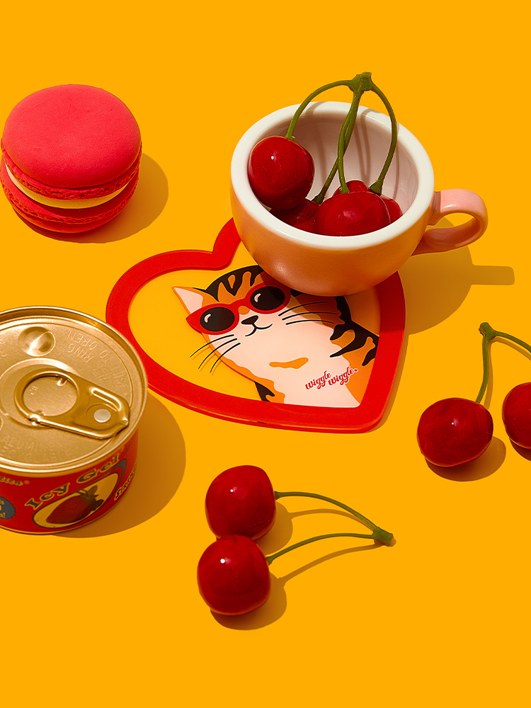 Wiggle Wiggle隔热餐垫，家用杯垫，耐热盘垫，防滑，防烫，防滑