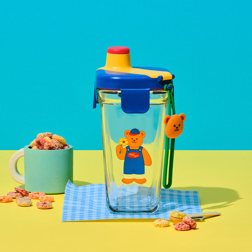 wigglewiggle&Glasslock玻璃水杯咖啡杯牛奶杯大容量便携高颜值