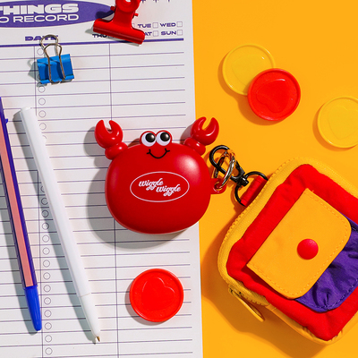 wiggle wiggle卡通办公卷尺迷你软尺家用可携式皮尺直尺2m