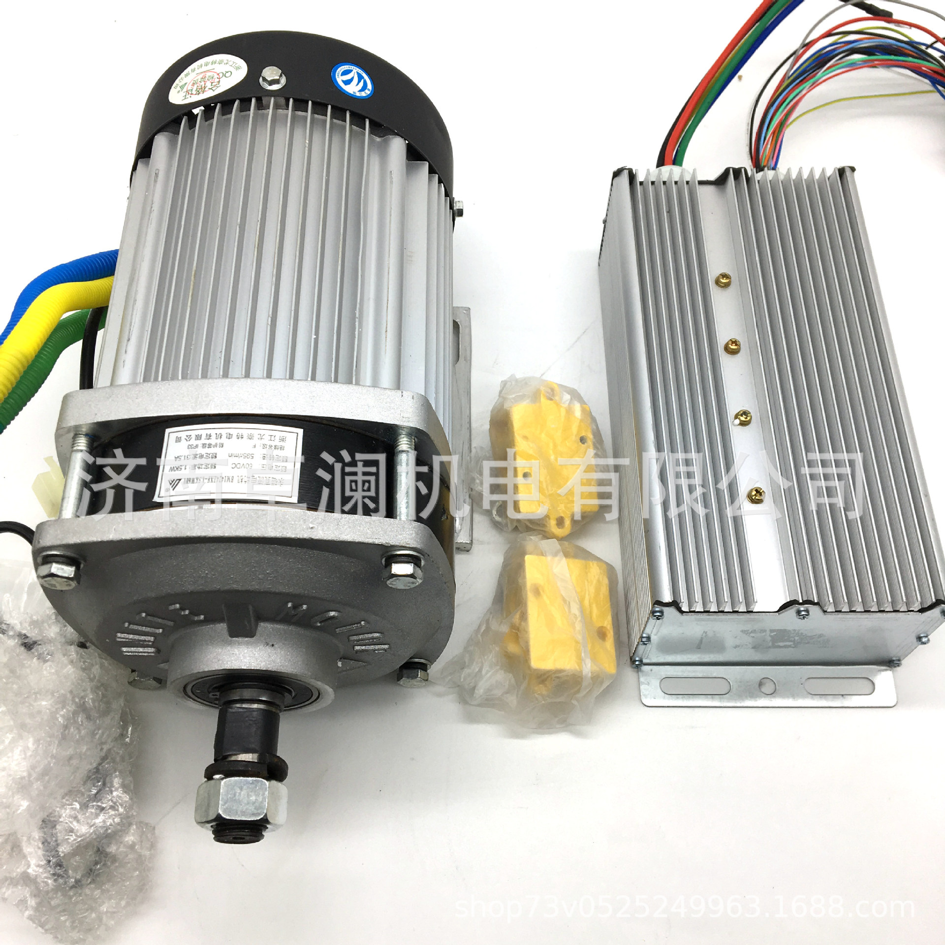 2200W60V72V直流无刷电机带控制器尤奈特电机
