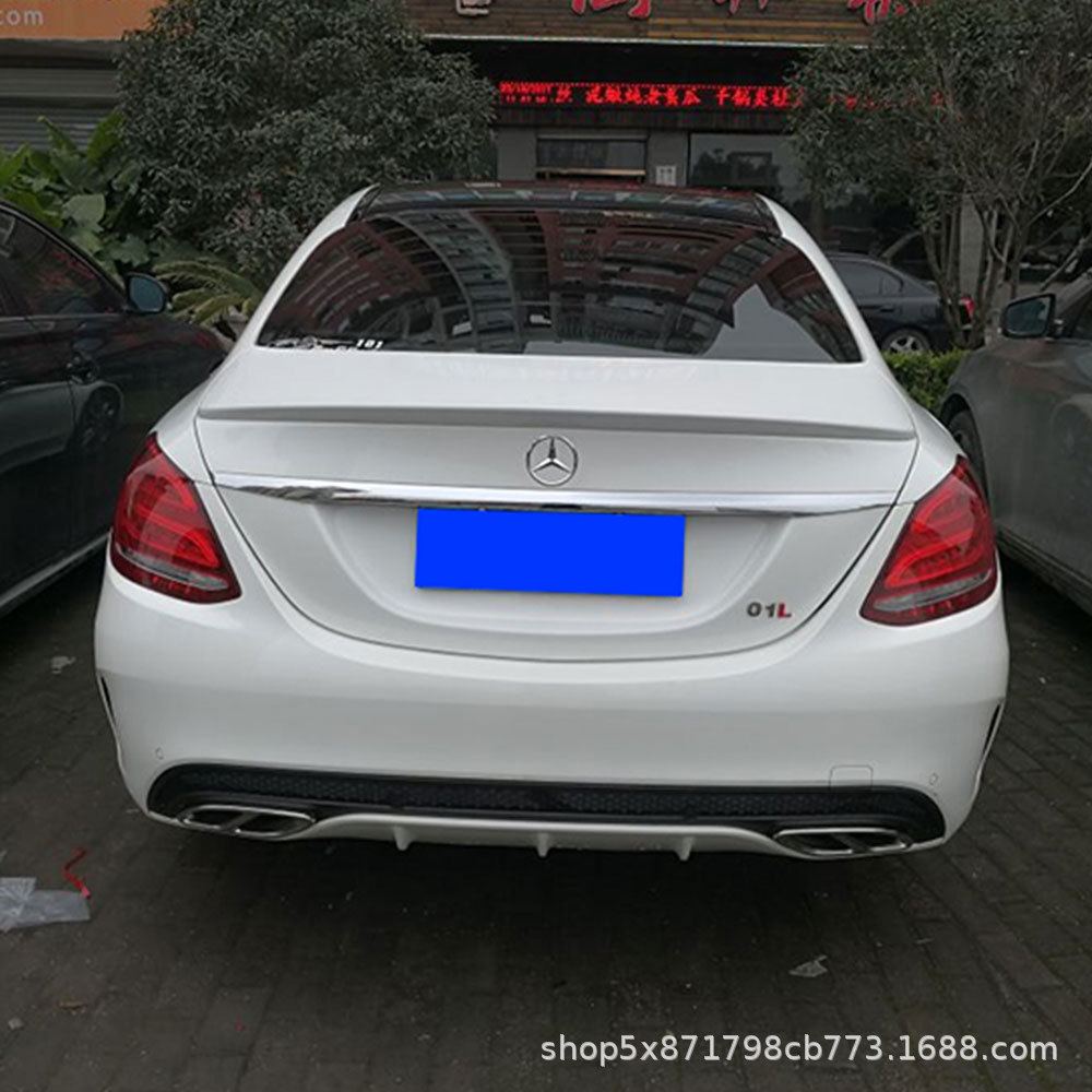 适用15-21款奔驰新C级尾翼W205 C180L C200L C300L C260L改装AMG