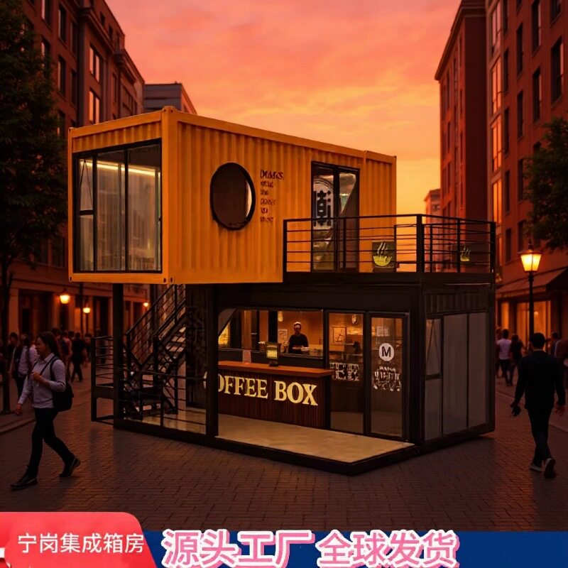 网红集装箱移动房民宿咖啡商铺