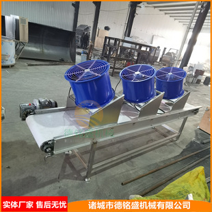 耐 磨输送冷却鲜 馓子网带式油炸机 炸大盘蝶形馓子油炸流水线