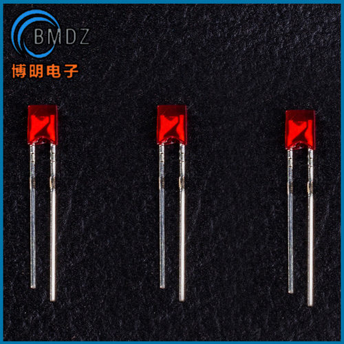 F5/5mm圆头长脚 单闪红发红光 七彩LED单闪 直插 LED发光二极管