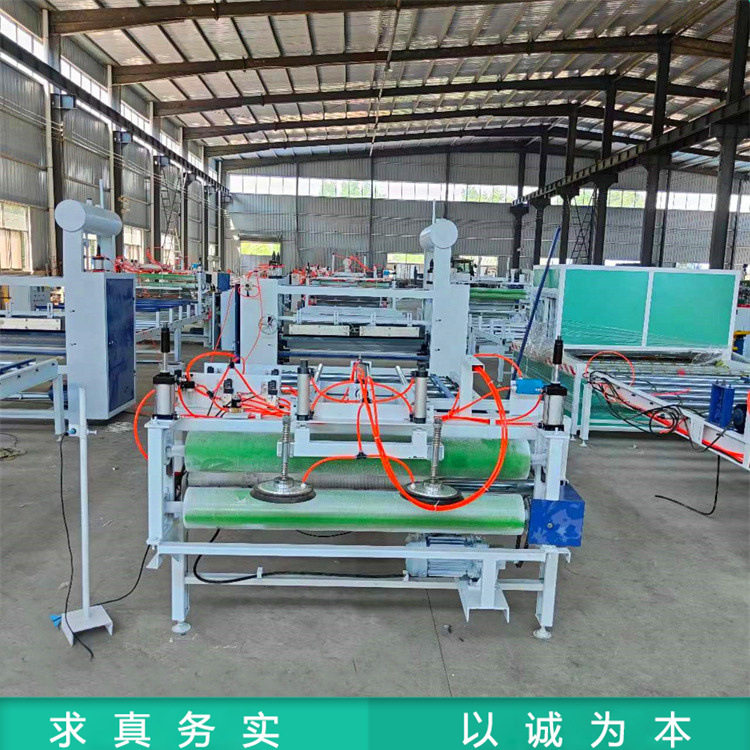 玻镁板彩钢板复合机 龙门吸盘上下板冷热胶通用防火板平贴机价格