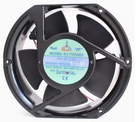 SANJUN三巨SJ1751HD2 24V1725直流大风量工业变频器散热排风机扇