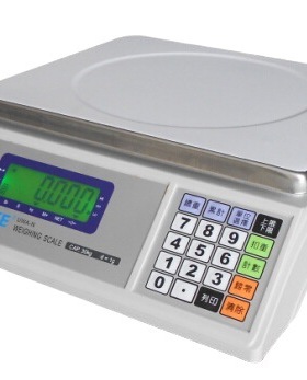 联贸UTE电子称UWA-N电子计重称3~30kg桌称,ERP电子秤生产线用