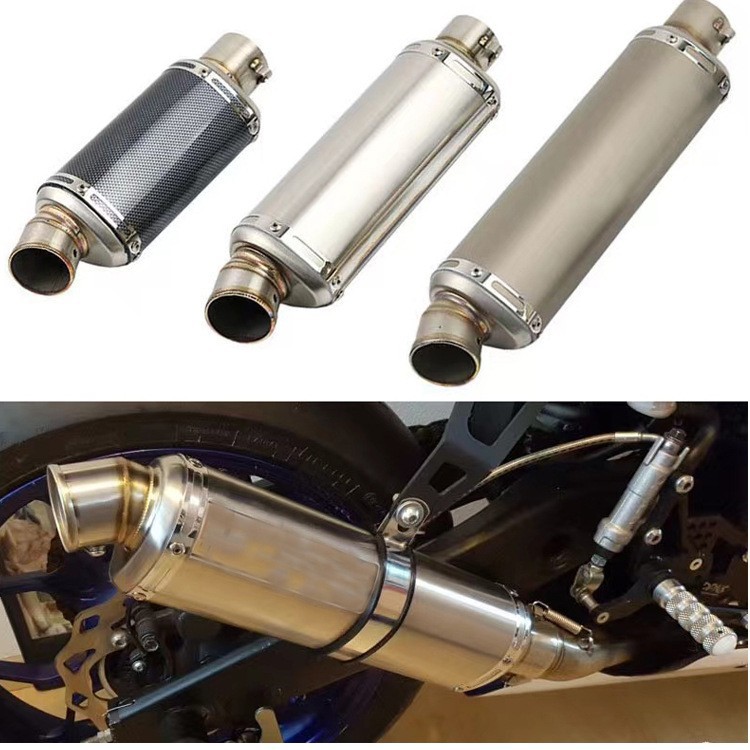 适用于摩托车小忍者Z250 BJ300 R3 R25K6789 改装三角排气管尾喉