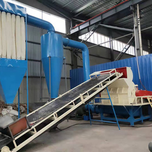 东宏大型工业废纸粉碎机制浆生产线 废旧纸箱粉碎机 瓦楞纸粉碎机