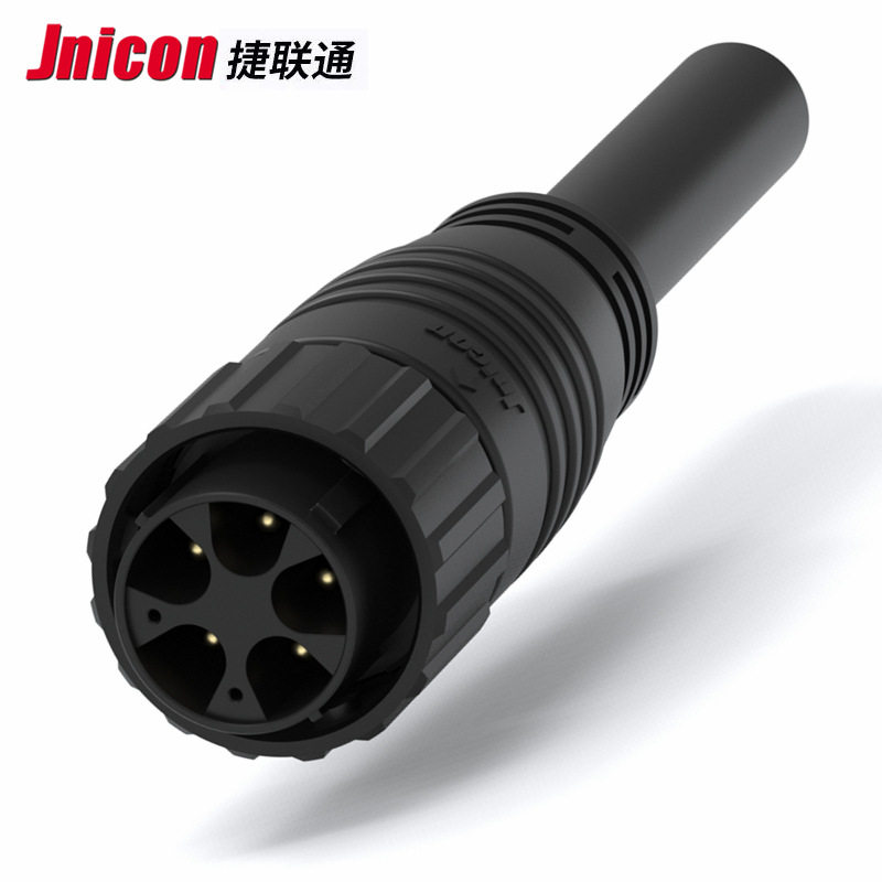5+2芯电动汽车充电插头 16A 32A欧标充电枪输入输出防水连接器