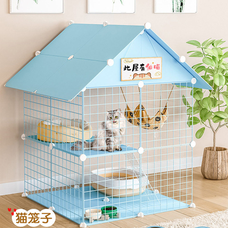 猫笼笼子家用室内多层超大空间幼猫咪猫舍猫屋猫窝猫砂盆猫别墅