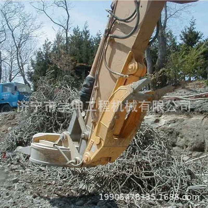 20吨液压拇指夹 挖机挖斗抓手 拇指夹钳 安装方便简易