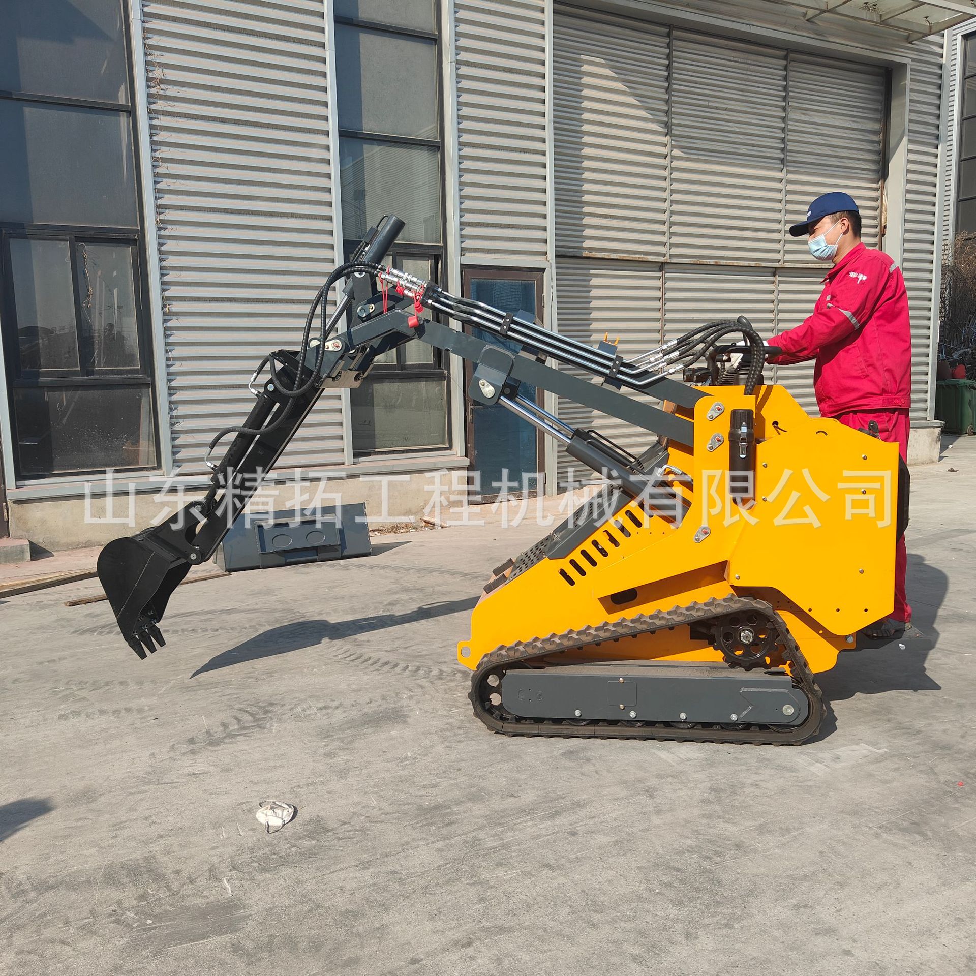 厂家直供小型滑移装载机属具 扫雪机吹雪机树桩研磨机直挖配件