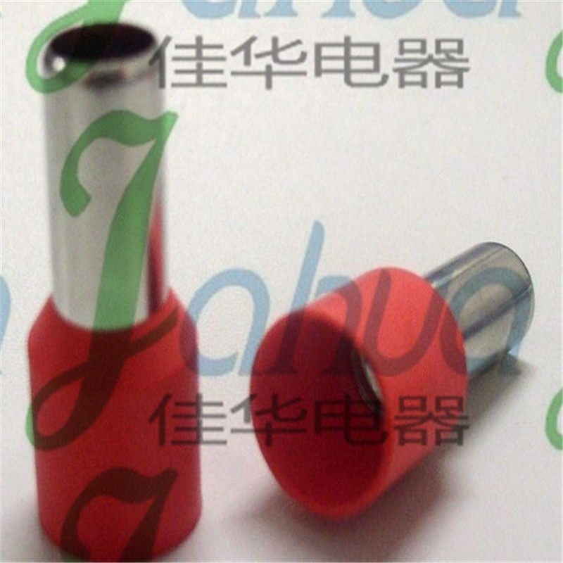 E50-25 管形预绝缘端头 冷压接线端子 管形接头 紫铜