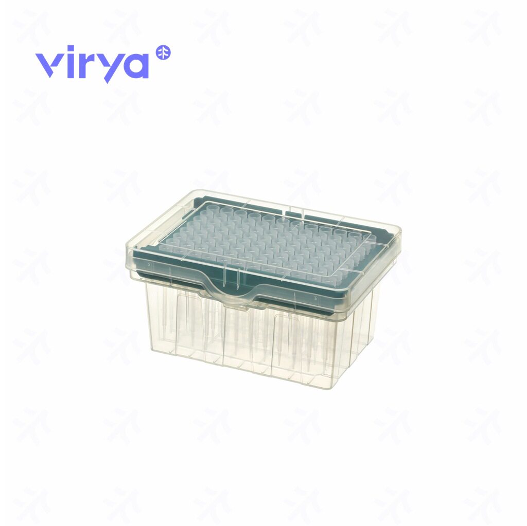 维尔亚virya10μL工作站吸头 导电黑色低吸附灭菌吸塑盒装3241069