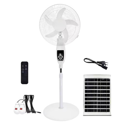 落地太阳能充电风扇 16-inch Standing Fan Solar Charging Fan