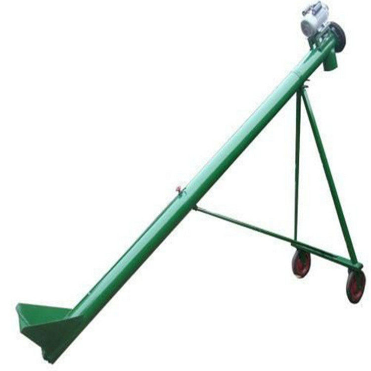 螺旋式塑料颗粒上料机 小麦玉米粮食输送机 大容量斗士提升机 加