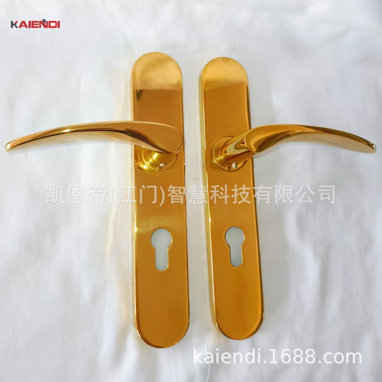 凯恩帝KAIENDI房门锁室内静音门锁金色木门把手轻奢风门把手