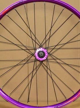 平头哥BADGER久裕散珠轮组26/27.5寸1.7-2.8宽胎双层铝合金轮组