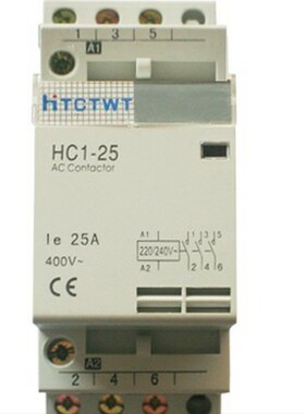 三极家用接触器CT HC1-63A/3P 32A 40A 50A 63A 60A