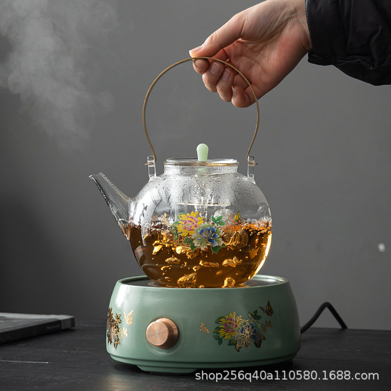 电陶炉玻璃煮茶壶煮茶炉烧水壶2025款高端养生小型围炉煮茶器