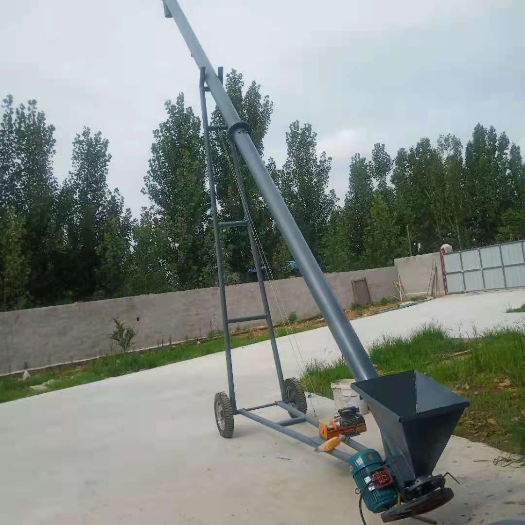 自动喂料螺旋蛟龙运输机 自吸式螺旋蛟龙抽沙机 螺旋上料机现货