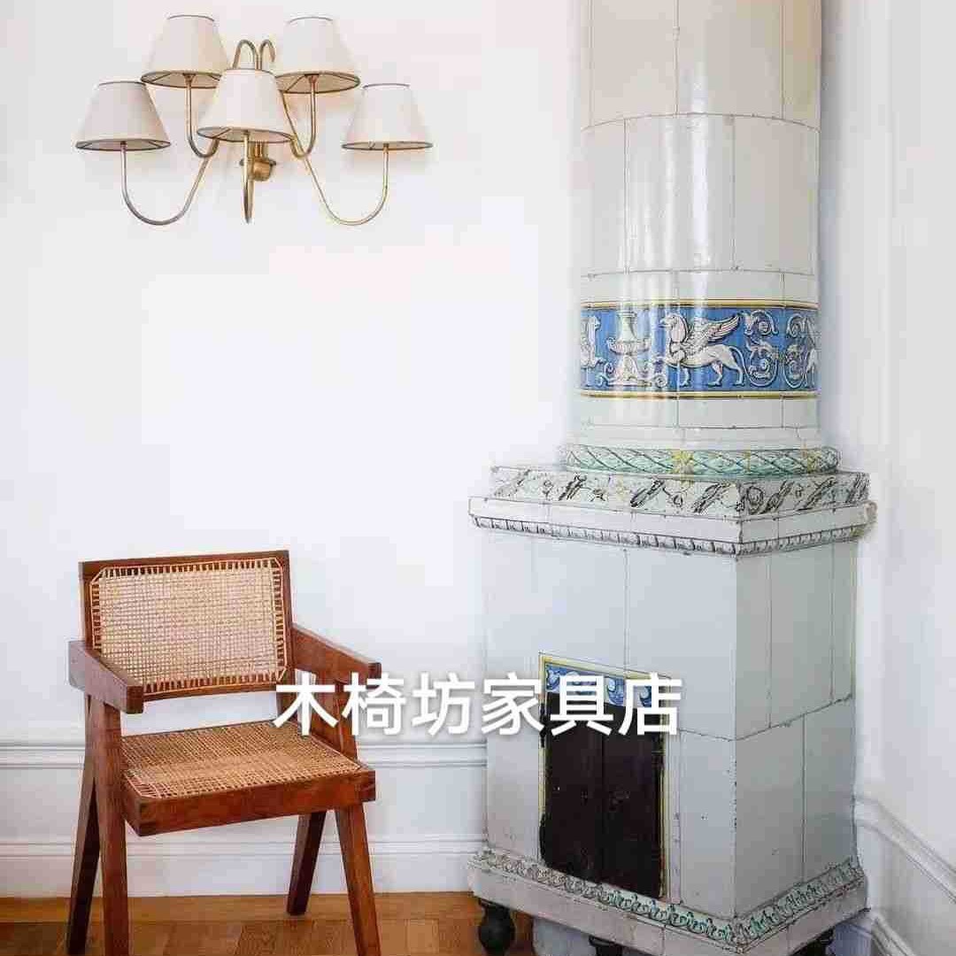 直销复古沙发成人简易田园无骨架简约客厅北欧实木餐椅迪加尔椅