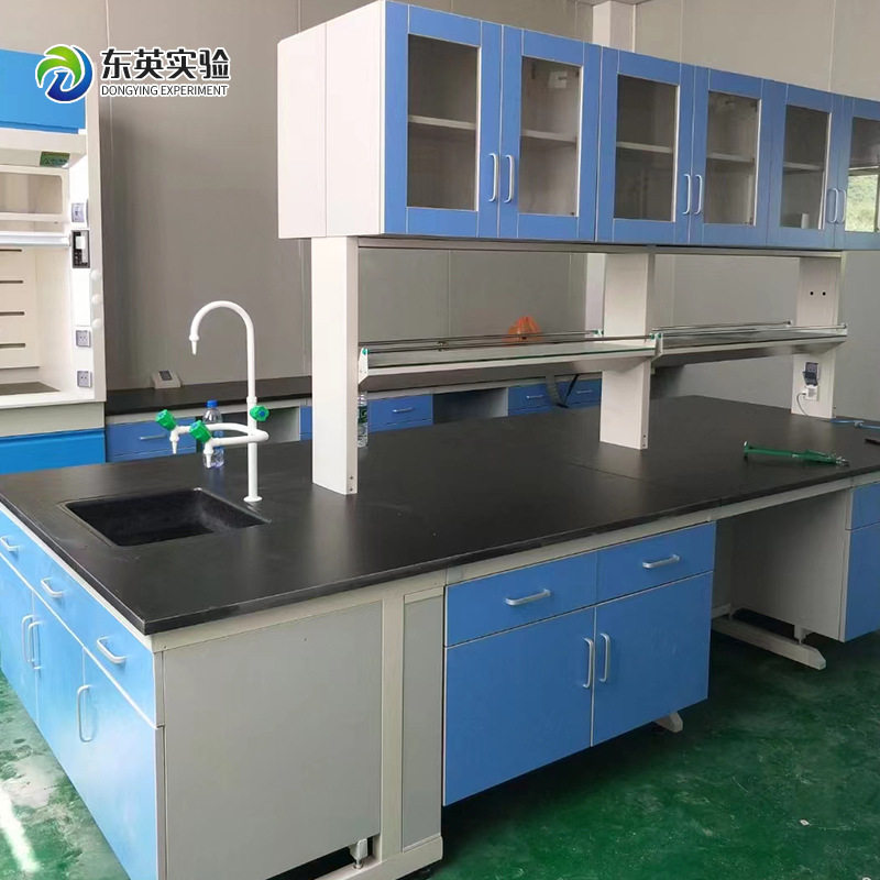 学校实验台实验室操作台全钢中央试验台医院化工试验桌钢木实验台