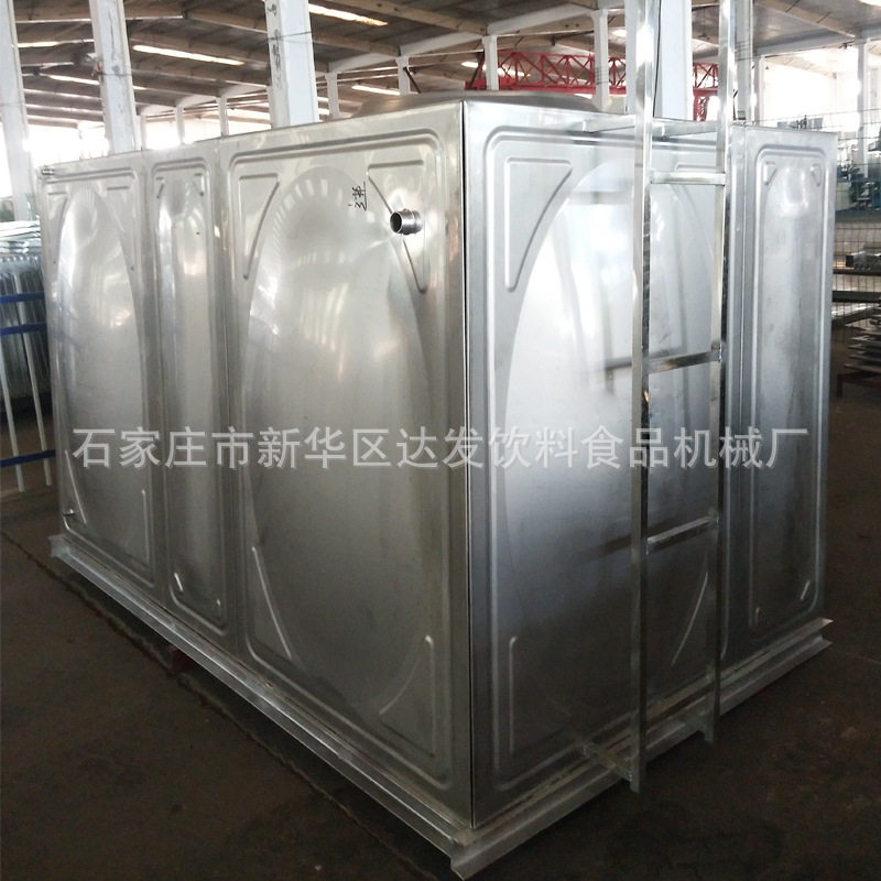 不锈钢水箱定做1-100立方不锈钢方形水箱室内室外不锈钢方形水箱