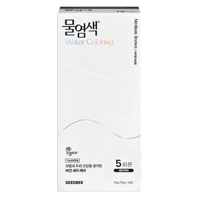 SEEDBEE韩国5支装加水盖白补充装