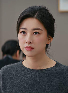 他为什么依然单身同款顾叶嘉朱珠灰色毛衣针织衫上衣秋冬新款2025