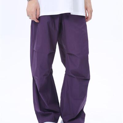 Voguo Relay 阔腿伞兵裤工装裤夏季薄款宽松设计感男女同款休闲裤