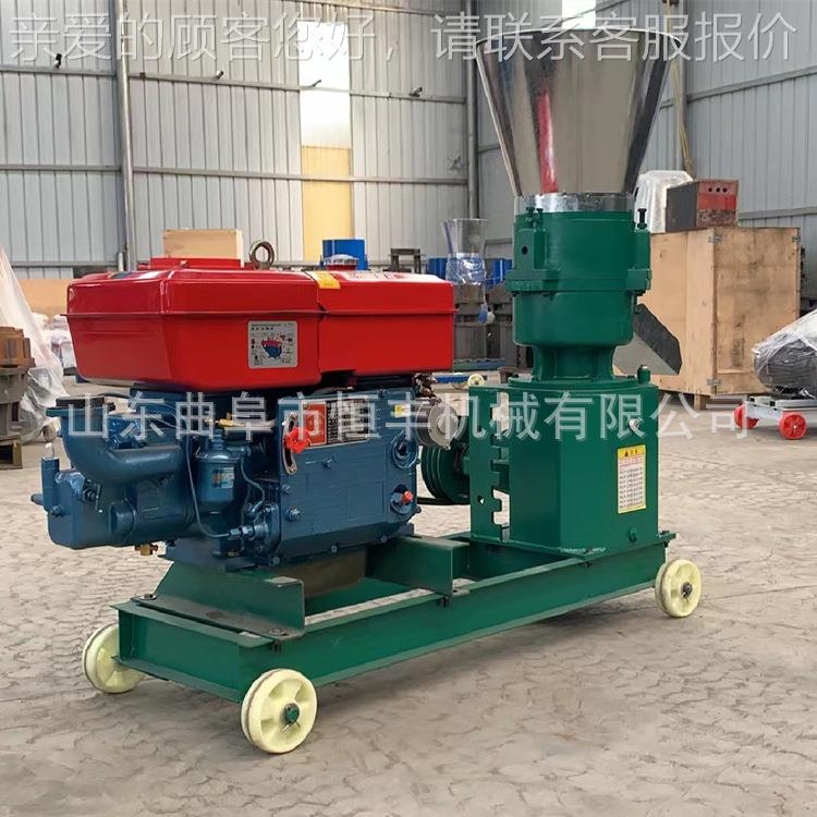 养殖饲料粒机160HF-160型平模小跨境平模饲料造型粒颗设 牛羊备鸡